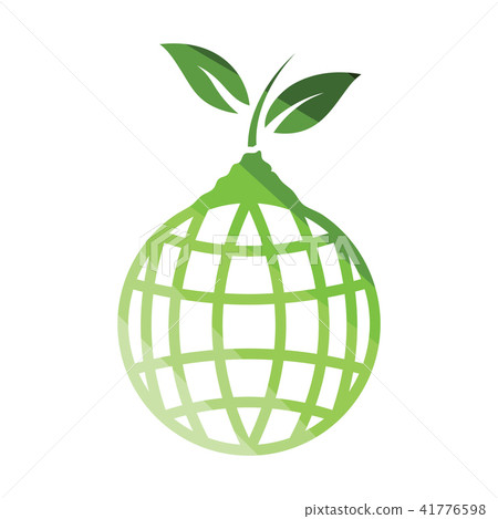 Planet sprout icon 41776598