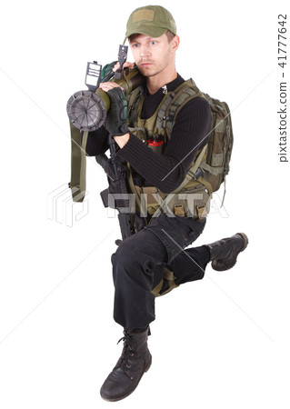 mercenary with bazooka 41777642