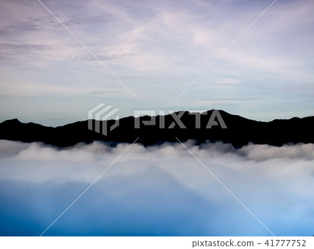 beautiful sea of mist in the morning 41777752