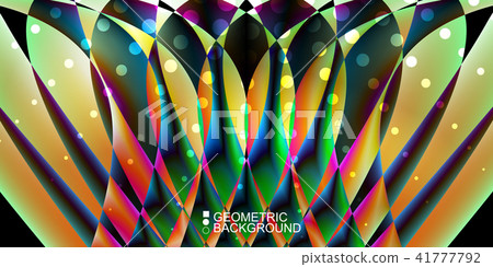 Geometric colorful abstract background Geometric colorful abstract background 41777792