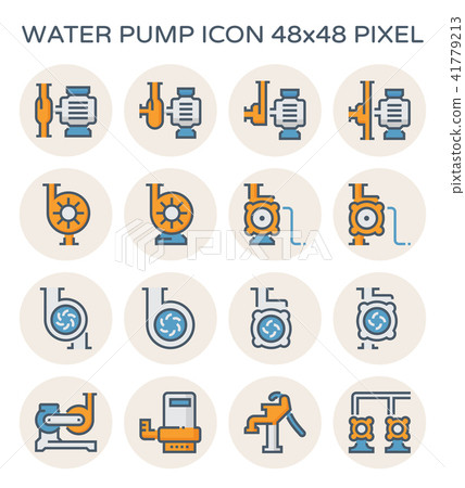 water pump icon 41779213