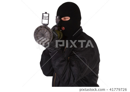 gunman with bazooka grenade launcher gunman with bazooka grenade launcher 41779726