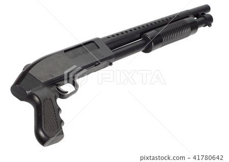 pump action shotgun 41780642