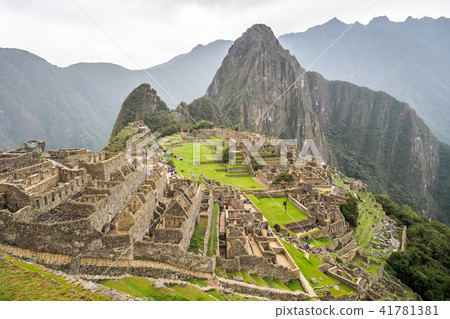 Machu Picchu, the landmark of Peru. 41781381
