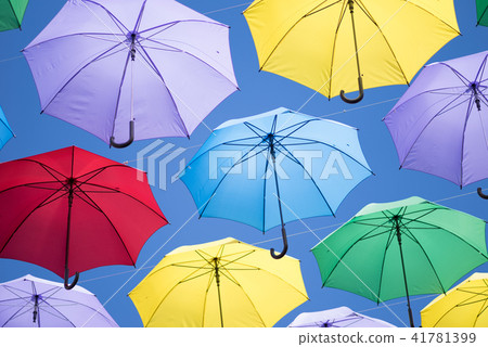 Umbrella sky 41781399