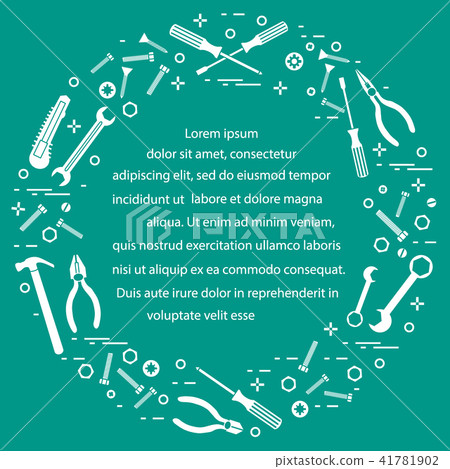 Variety tools for building, construction and home Variety tools for building, construction and home 41781902