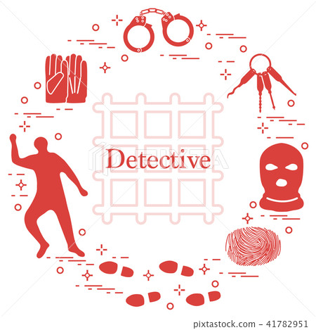 Criminal and detective elements Crime, law and 41782951