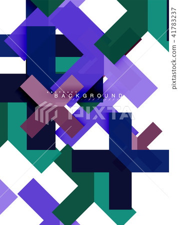 Multicolored abstract geometric shapes, geometry background for web banner Multicolored abstract geometric shapes, geometry background for web banner 41783237