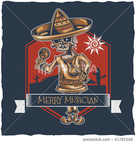 T-shirt label design 41785588