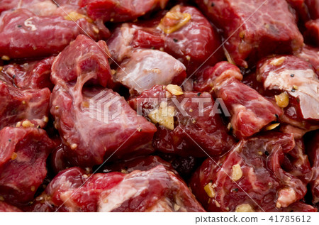 公牛肩腰骰子調味肉 41785612