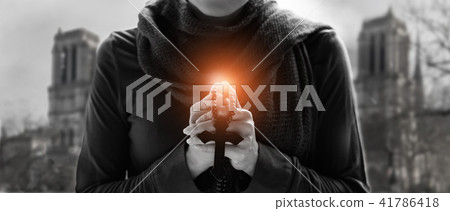 Christianity Religion and hope concept 41786418