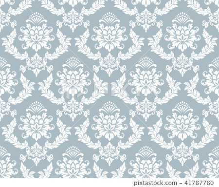Floral pattern. Wallpaper baroque, damask Seamless Floral pattern. Wallpaper baroque, damask Seamless 41787780