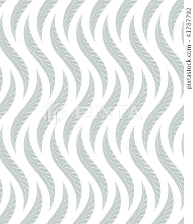 The geometric pattern of leaves. Seamless The geometric pattern of leaves. Seamless 41787792
