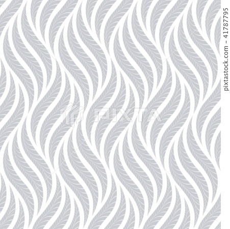 The geometric pattern of leaves. Seamless The geometric pattern of leaves. Seamless 41787795