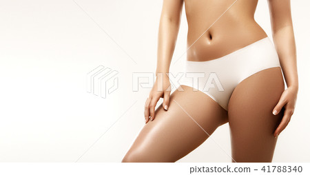 Sexy woman. Beauty girl. Body, face, makeup 41788340