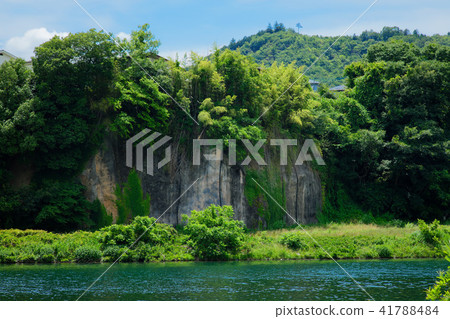 Uenohara-shi Katsuragawa和水邊露台懸崖的景觀 Uenohara-shi Katsuragawa和水邊露台懸崖的景觀 41788484