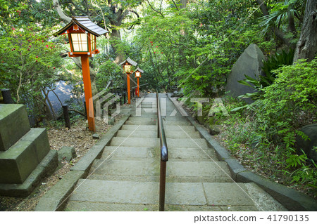 Stairway connecting the Nanjing Valley and the Magical Power Real Estate 41790135