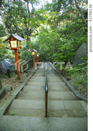 Stairway connecting the Nanjing Valley and the Magical Power Real Estate 41790136