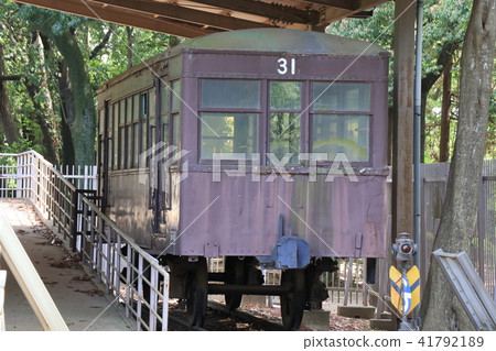 Gasoline passenger ride running Nagareyama Electric Railway Gasoline passenger ride running Nagareyama Electric Railway 41792189