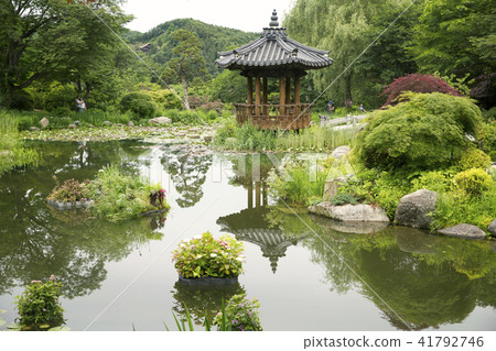 Morning Calm Arboretum Korean Garden Morning Calm Arboretum Korean Garden 41792746