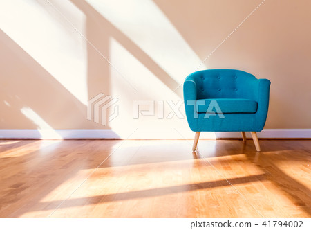 Luxury home with turquoise chair 41794002