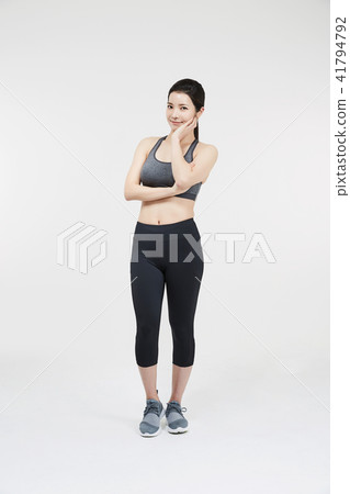 Sporty woman Sporty woman 41794792