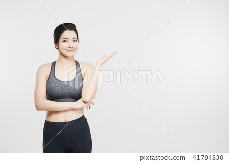 運動的女人 41794830