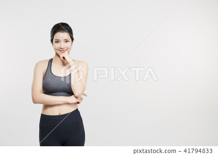 運動的女人 41794833