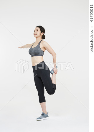 運動的女人 41795011