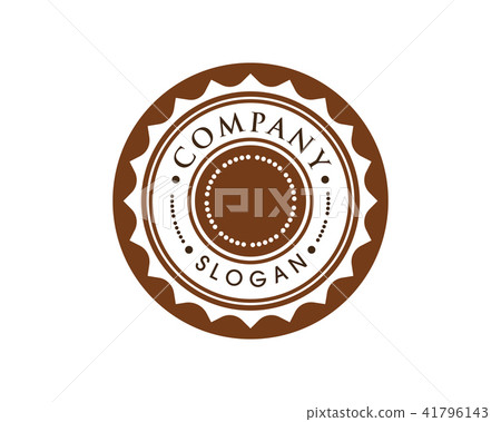 Circle emblem illustration design 41796143