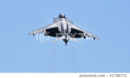 US marine attacking machine AV-8B Harrier II which is rising rapidly 41796731