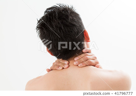 Male stiff neck Male stiff neck 41796777