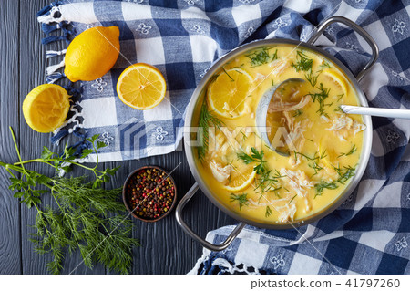 avgolemono - delicious creamy greek chicken soup avgolemono - delicious creamy greek chicken soup 41797260