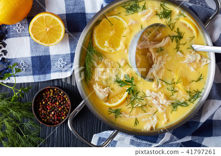 avgolemono - delicious creamy greek chicken soup avgolemono - delicious creamy greek chicken soup 41797261