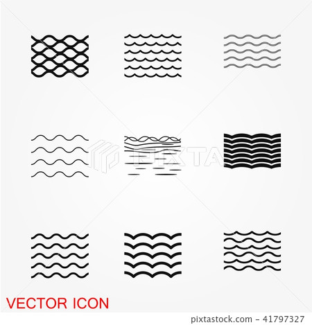 Sea icons, vector symbol Sea icons, vector symbol 41797327