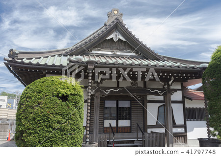 Extension of the temple (Kamakura City Timberwoman) 41797748