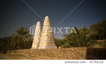 View to Pigeon tower, Siwa oasis, Egypt 41798126