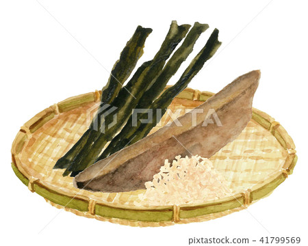 Konbu bonito thread cutting 41799569