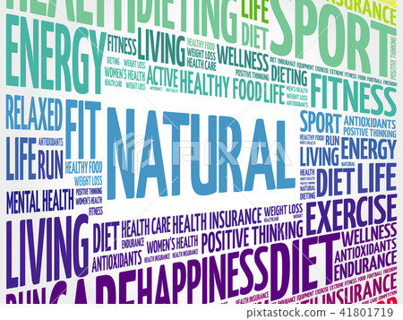 NATURAL word cloud collage NATURAL word cloud collage 41801719