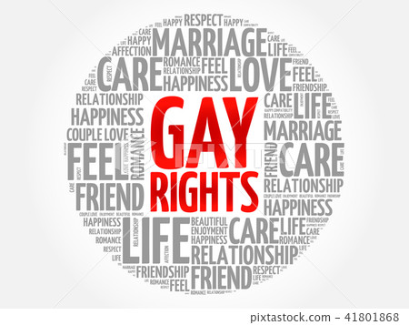 Gay rights circle word cloud - Stock Illustration [41801868] - PIXTA