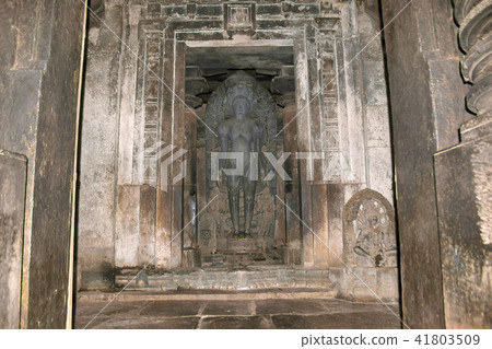 Statue of Parshvanatha, Basadi Halli Karnataka  41803509