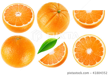 Isolated orange collection Isolated orange collection 41804352