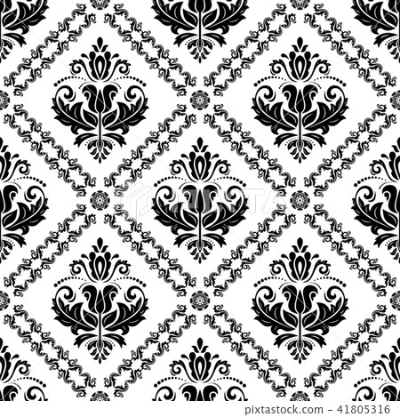 Classic Seamless Vector Pattern - Stock Illustration [41805316] - PIXTA