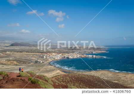 Tenerife hiking trails of The Red Mountain. Tenerife hiking trails of The Red Mountain. 41806760