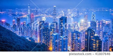 Scenery from Hong Kong Taiheiyama Victoria Peak Scenery from Hong Kong Taiheiyama Victoria Peak 41807646