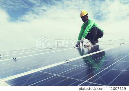 engineer team working in solar power engineer team working in solar power 41807819
