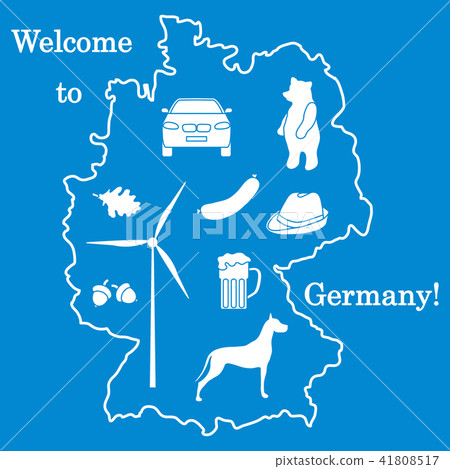 various symbols of Germany Travel and leisure. 41808517