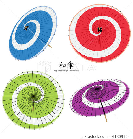 Vector Illustration Design umbrella umbrella Japanese-style umbrella Japanese tradition 41809104