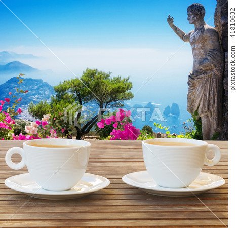 cup of coffee at Capri, Italy cup of coffee at Capri, Italy 41810632