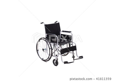 Wheelchair isolated on white background Wheelchair isolated on white background 41811359
